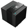 DeepCool ASSASSIN IV VC VISION Refrigerador de Aire para CPU con 2 Ventiladores (120/140 mm), PWM, TDP 300W, Compatible Intel LGA 1700/1851/2011/2066/1200, Negro