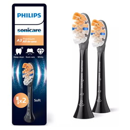 Philips Sonicare A3 Premium All-in-one HX9092/88 Pack Doble Negro
