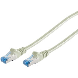 S-Impuls Patchkabel CAT6a RJ45 S/FTP PiMF 7,5m Gris