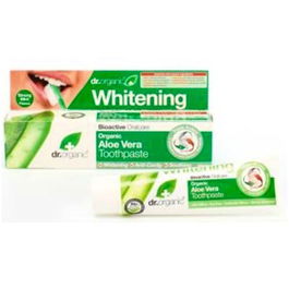 DR. ORGANIC Pasta Dientes Aloe Vera Orgánico Blanqueadora 100Ml