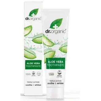 DR. ORGANIC Pasta Dientes Aloe Vera Orgánico Blanqueadora 100Ml