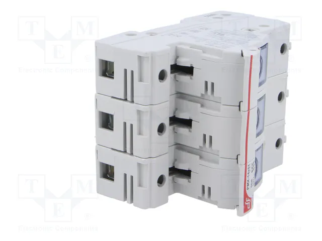 DF ELECTRIC Portafusibles PMX de 3 Polos para Raíl DIN DF ELECTRIC Portafusibles PMX de 3 Polos para Raíl DIN