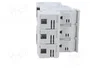 DF ELECTRIC Portafusibles PMX de 3 Polos para Raíl DIN