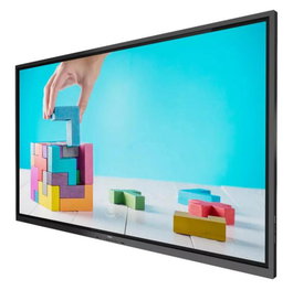 Philips 65" Pantalla Interactiva Educativa 3840 x 2160 40 Puntos Táctiles Android 13 Anti-reflejos Negro