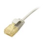 EQUIP 626706 Patch Cable Cat6A 3 m SlimFlex Gris U/UTP LSZH 2x RJ-45 - Cable de Red para 10 Gigabit Ethernet, PoE+, 500 MHz