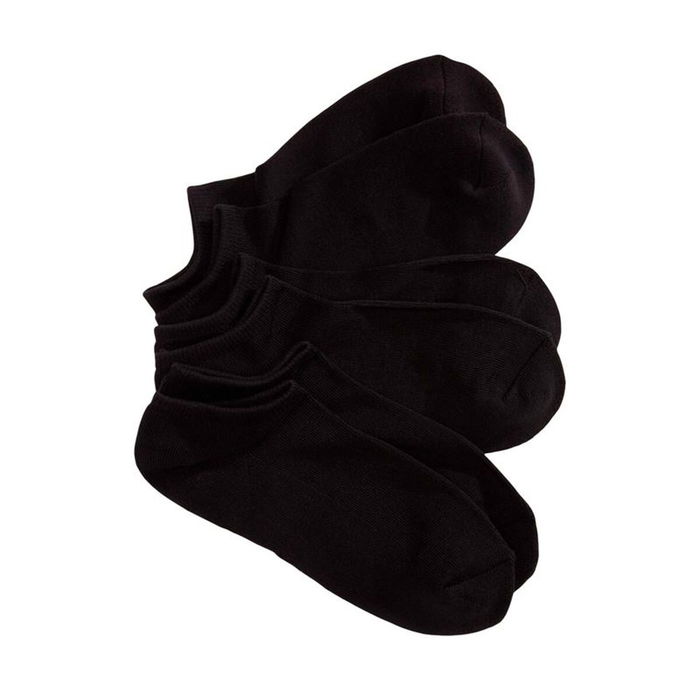 Calcetines Tobilleros Deportivos Vans Classic Kick ROX Negro 3 Piezas 8,5