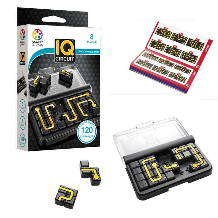 Smart Games SG467 Iq Circuit Juego de Lógica para +8 Años Español Portugués Smart Games SG467 Iq Circuit Juego de Lógica para +8 Años Español Portugués