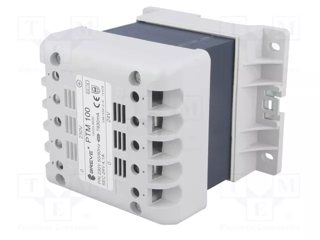 BREVE TUFVASSONS Transformador de red 100VA 230VAC/24V BREVE TUFVASSONS Transformador de red 100VA 230VAC/24V