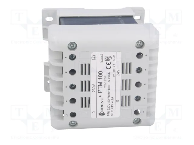 BREVE TUFVASSONS Transformador de red 100VA 230VAC/24V BREVE TUFVASSONS Transformador de red 100VA 230VAC/24V