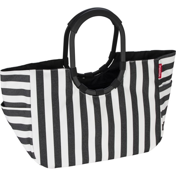 Reisenthel Loopshopper L Summerstripes Black