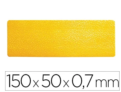 DURABLE Marcaje de Suelo Adhesivo en Forma de Raya, Pack de 10