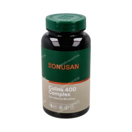 BONUSAN Colina 400 Complex 90 Comp - Complemento Alimenticio con 400 mg de Colina y Vitamina B6 - 90 Comprimidos
