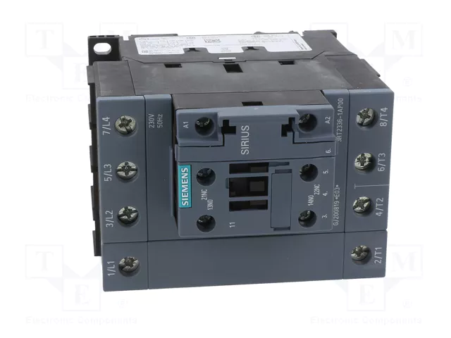 SIEMENS 3RT2336-1AP00 Contactor de 4 polos 230V AC