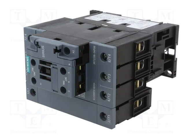 SIEMENS 3RT2336-1AP00 Contactor de 4 polos 230V AC