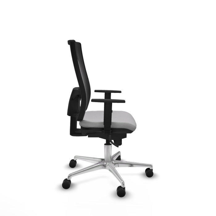 PIQUERAS Y CRESPO Silla de oficina Horna Gris claro con mecanismo Sincro PIQUERAS Y CRESPO Silla de oficina Horna Gris claro con mecanismo Sincro