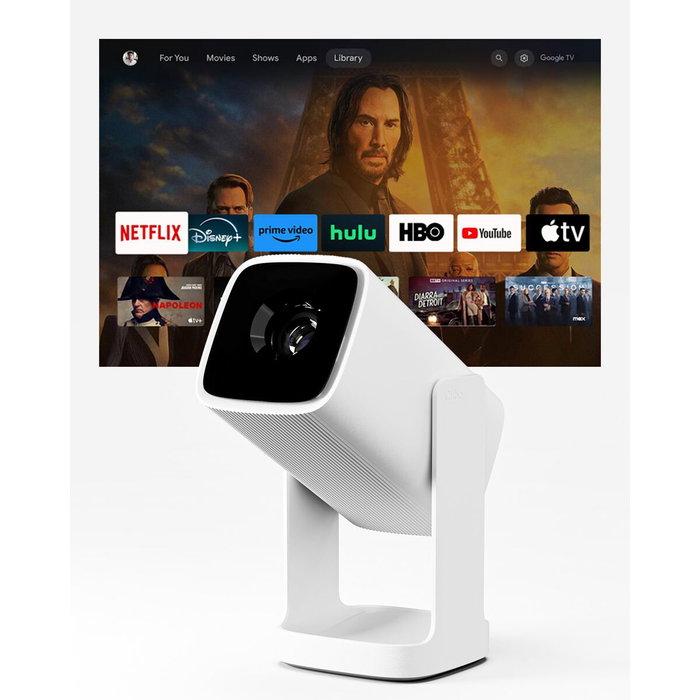 Wanbo Cube 1 Proyector Portátil Blanco Alpino con Android TV 11