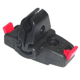 KLICKfix Adaptador para cables antirrobos 6-10 mm Negro