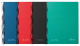 Bloc Navigator Tapa Extra A4 80H Cuadric.4X4 80G Surtido (5 Col. Vivos) (Set de 5)