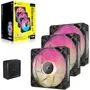 Corsair CO-9051034-WW Kit de Inicio de Triple Ventilador iCUE LINK RX120 RGB Max para PC
