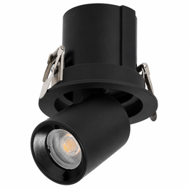 Downlight Orientable LED 10W 4000K Blanco Natural Negro
