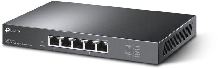 TP-Link TL-SG105-M2 Switch de escritorio 2.5G de 5 puertos Negro