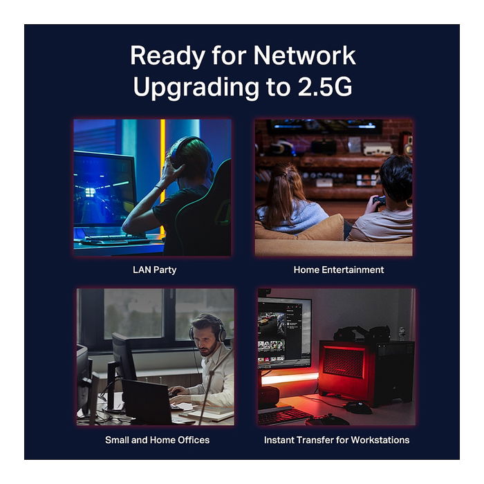 TP-Link TL-SG105-M2 Switch No Administrado 5x2.5G Ethernet