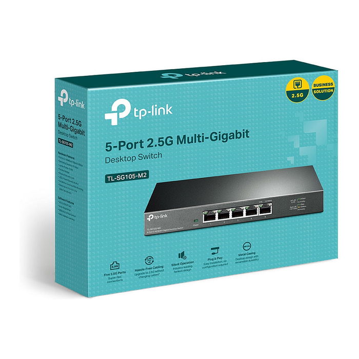 TP-Link TL-SG105-M2 Switch No Administrado 5x2.5G Ethernet