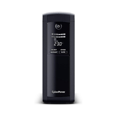 CyberPower VP1600EILCD Value Pro 1,6 kVA 960 W Seno Negro