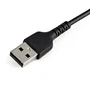 StarTech RUSBLTMM30CMB Cable USB-A a Lightning 30 cm / 0.3 m - Negro - Reforzado con Fibra de Aramida, Blindaje EMI, TPE, Resistente para Carga y Sincronización