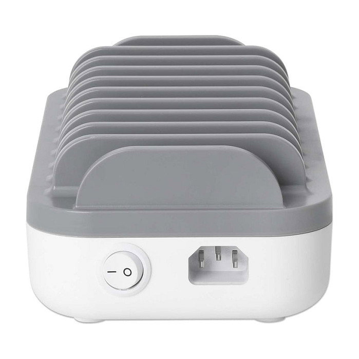 MANHATTAN Estación de carga USB de 10 puertos con Power Delivery de 200W