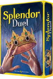 Space Cowboys SCSPL2P01ES - Juego de Mesa Splendor Duel, Español, 2 Jugadores, Edad Recomendada PEGI 10+, Duración 30 Minutos