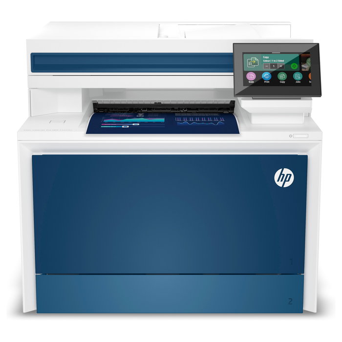 HP Color LaserJet Pro MFP 4302dw - Impresora Multifunción Laser a Color con WiFi, Ethernet, Duplex Automático, ADF, Pantalla Táctil 4.3", 33 ppm