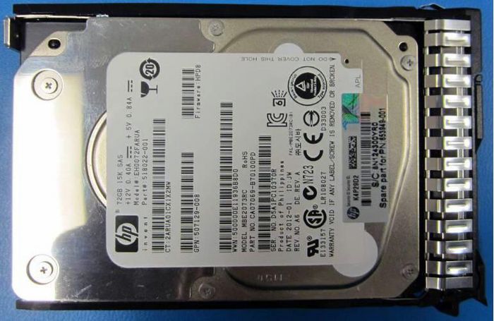 HP Disco Duro Hewlett Packard Enterprise 72GB SAS 15000RPM HP Disco Duro Hewlett Packard Enterprise 72GB SAS 15000RPM