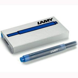Lamy Cartucho 10 Recambio Tinta Estilográfica Azul-Negro Caja 5 Unidades