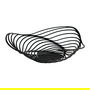 Alessi ACO02 B TRINITY Cesto de Acero y Resina Negro 26cm