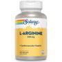 SOLARAY L-Arginina 500 mg, 100 cápsulas vegetales