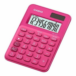 Casio MS-7UC Calculadora de Sobremesa Rojo 10 Dígitos