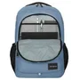 Targus Octave III Mochila City Backpack para Portátil 15.6", Compartimento Acolchado, Azul Fog, Poliéster, 2 Bolsillos Frontales, Portacables - Unisex