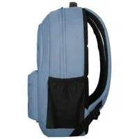 Targus Octave III Mochila City Backpack para Portátil 15.6", Compartimento Acolchado, Azul Fog, Poliéster, 2 Bolsillos Frontales, Portacables - Unisex