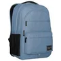 Targus Octave III Mochila City Backpack para Portátil 15.6", Compartimento Acolchado, Azul Fog, Poliéster, 2 Bolsillos Frontales, Portacables - Unisex