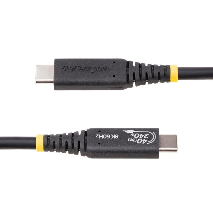 Cable USB Startech 1M-40G-USB4-CABLE Negro 1 m