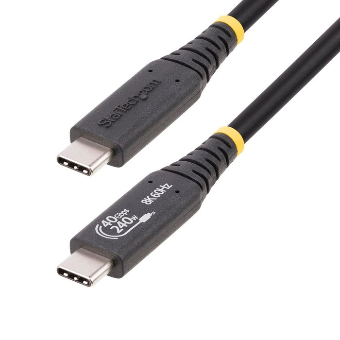 Cable USB Startech 1M-40G-USB4-CABLE Negro 1 m
