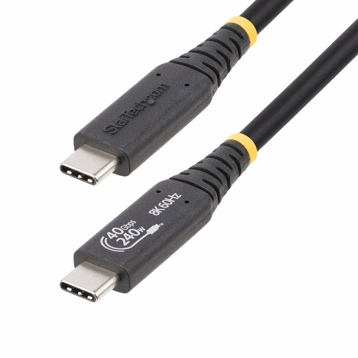 Cable USB Startech 1M-40G-USB4-CABLE Negro 1 m