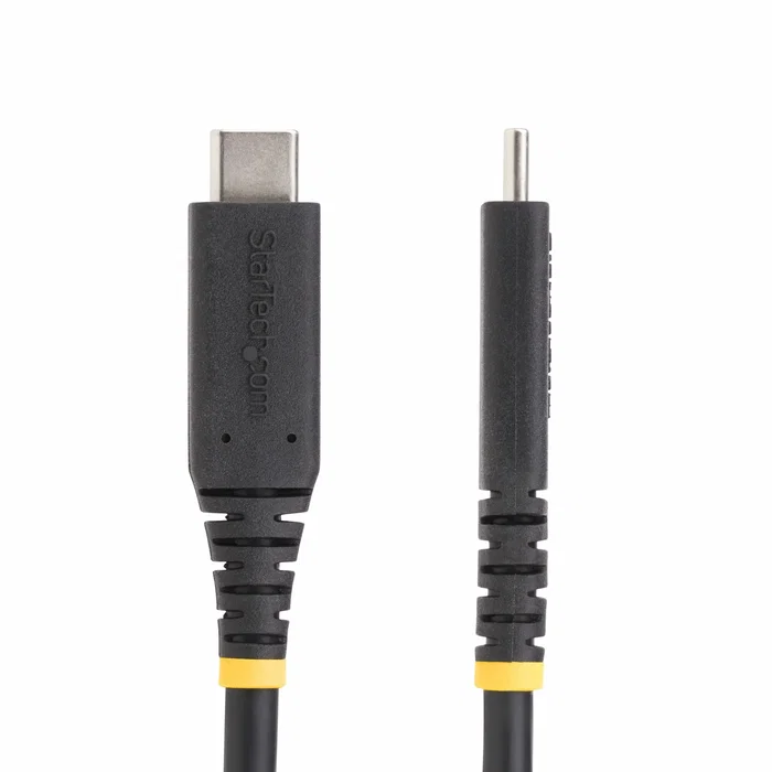 StarTech.com Cable USB-C USB4 1M-40G-USB4-CABLE | 40 Gbps | 240W Power Delivery | 8K Video | DisplayPort 1.4 | 1 m | Negro