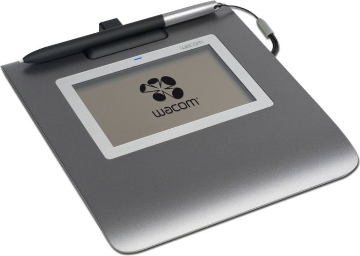 Wacom STU-430 Terminal de firmas con pantalla de 4,5 pulgadas, Gris