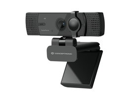 Conceptronic Webcam 16 Mp 3840 X 2160 Pixels USB 2.0 Black