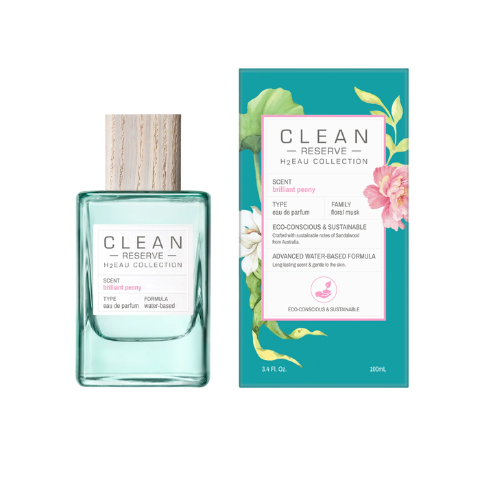 Clean H2Eau Brilliant Peony Agua de perfume Unisex 100 ml
