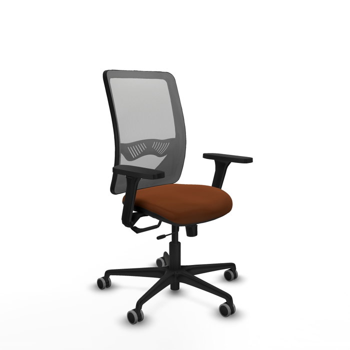 PIQUERAS Y CRESPO Silla de oficina Zulema Marrón y Gris PIQUERAS Y CRESPO Silla de oficina Zulema Marrón y Gris