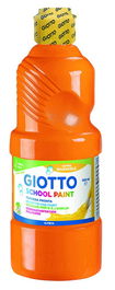 Tempera Giotto Mas Lavable Liquida 500 Ml (Botella) Naranja