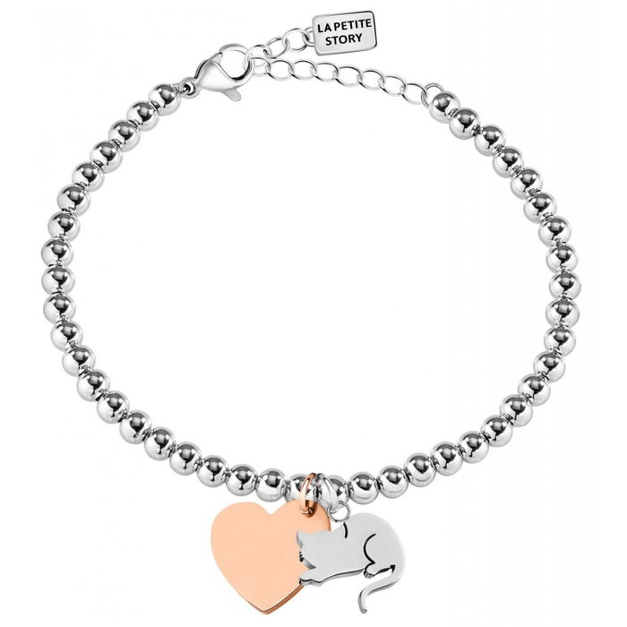 La Petite Story Pulsera Dog & Kitty LPS05AQI07 Gris La Petite Story Pulsera Dog & Kitty LPS05AQI07 Gris